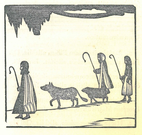 Common carol book, illustrated by Eric Gill.