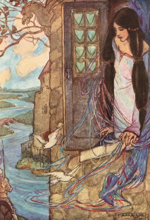 Alfred Lord Tennyson, Tennyson’s Dream of fair women and other poems, illustrated by Florence Harrison.