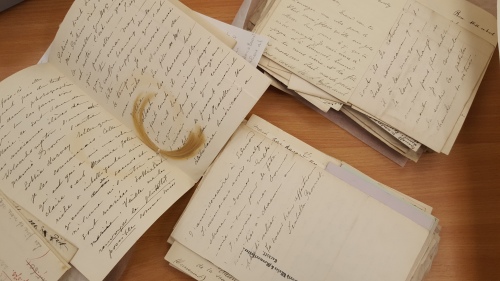 Selection of letters from the archive.