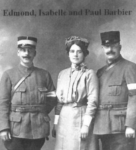 Edmond, Isabelle, and Paul Barbier