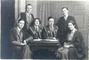 Students' Union Officers, 1933